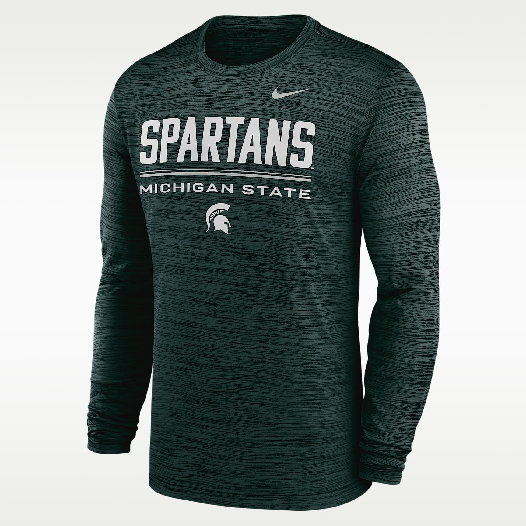 Michigan State Sideline Velocity Men's Nike Dri-FIT College T